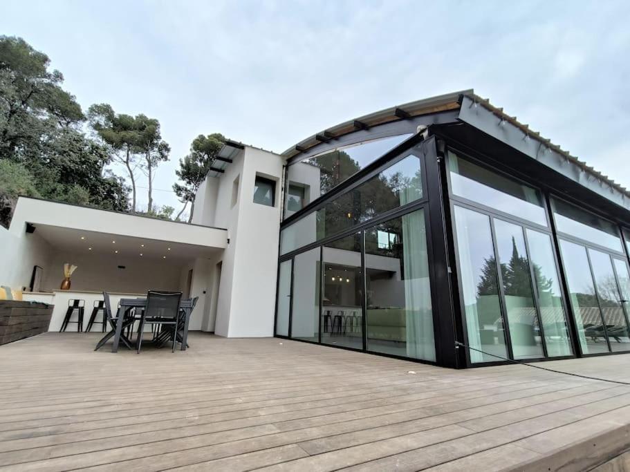 Industrial Luxury Nimes & Arles Villa Beaucaire  Luaran gambar