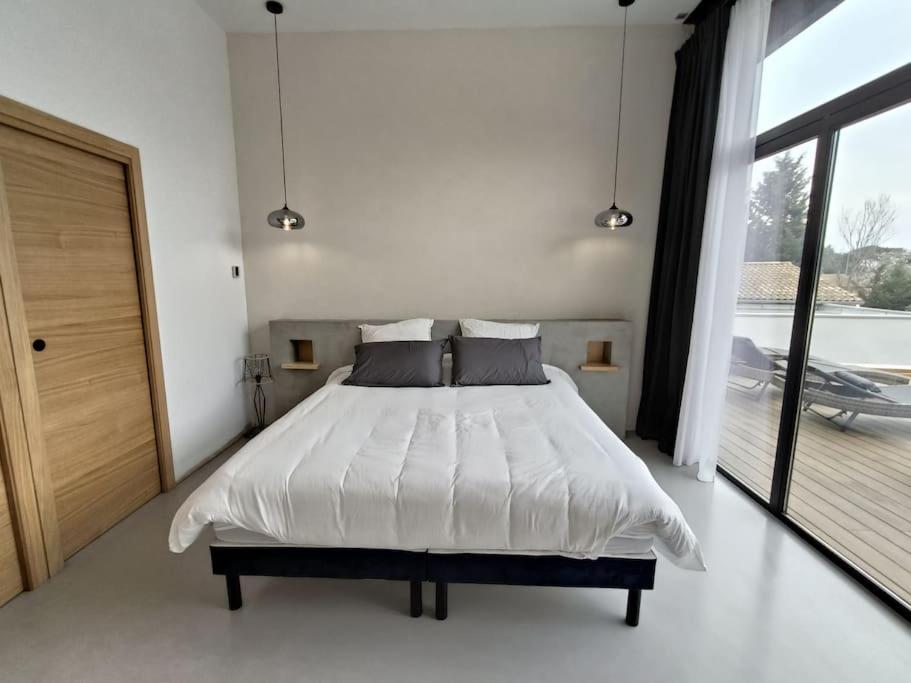 Industrial Luxury Nimes & Arles Villa Beaucaire  Luaran gambar